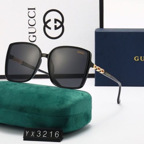 Replica Designer Gucci Sunglasses Men Women Large Frame Sunglasses