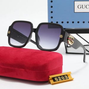 Replica Designer Gucci Sunglasses Men Women Large Frame Sunglasses
