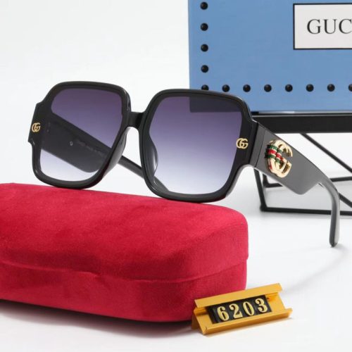 Replica Designer Gucci Sunglasses Men Women Large Frame Sunglasses