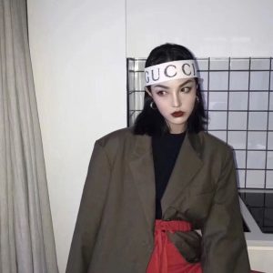 Replica Designer Gucci Sweat-Absorbing Running Hairband