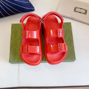 Replica Designer Gucci Thick Bottom Casual Candy Color Sandals
