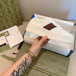 Replica Designer Gucci Thick Bottom Heightening Casual Sports Sneakers