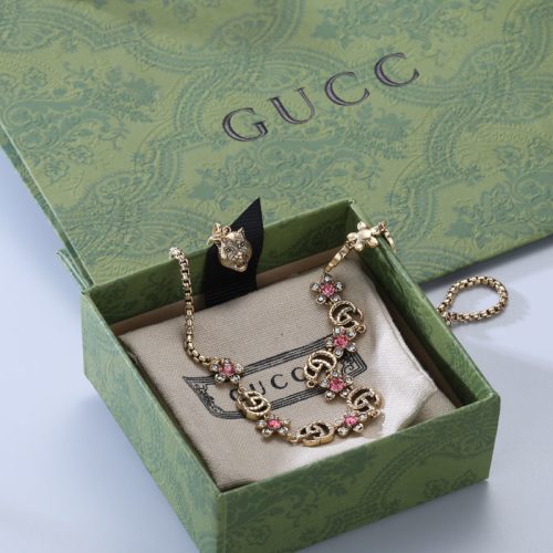 Replica Designer Gucci Tiger Head Necklace