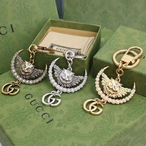 Replica Designer Gucci Tiger Pendant Key Chain