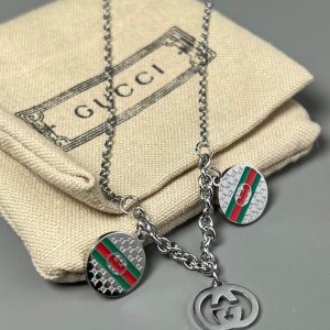 Replica Designer Gucci Titanium Steel Necklace