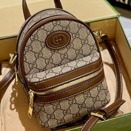 Replica Designer Gucci Vintage Mini Backpack
