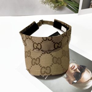 Replica Designer Gucci Women Casual Old Flower Empty Hat Sun Breathable Sun Hat