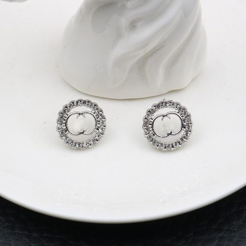 Replica Designer Gucci Women Fashion Simple Geometric Round Earrings