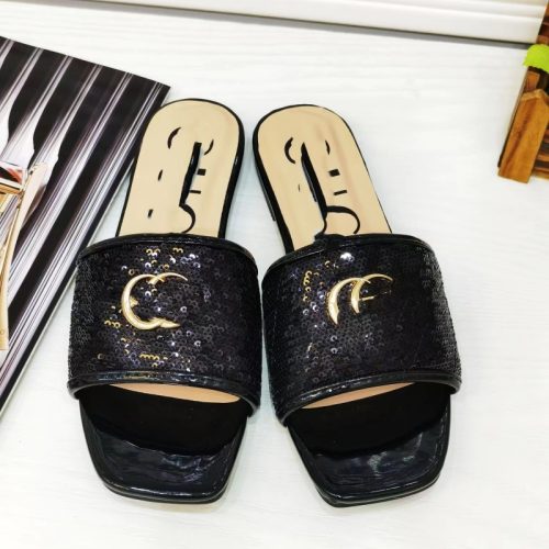 Replica Designer Gucci Women Flat Bottom Slippers