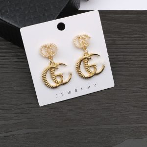 Replica Designer Gucci Women G Letter Stud Earring