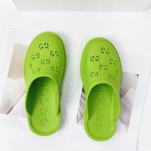Replica Designer Gucci Women Hole Couple Slippers