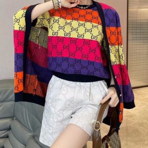 Replica Designer Gucci Women Knitted Cardigan