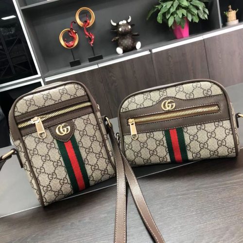 Replica Designer Gucci Women Men 1955 Letter Print Casual Messenger Bag