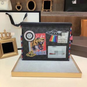 Replica Designer Gucci Women Men Fashion Clutch Bag Unisex Hand Bag