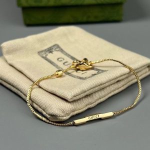 Replica Designer Gucci Women Men Sterling Silver Bracele