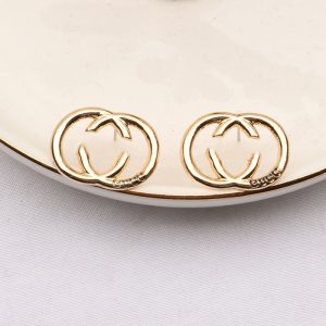 Replica Designer Gucci Women Retro Simple Earrings