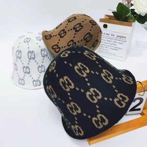 Replica Designer Gucci Women Sunscreen Fisherman Big Brim Letter Casual Sun Hat