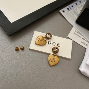 Replica Designer Gucci Women Vintage G Letter Earrings