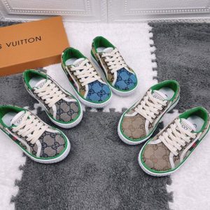 Replica Designer Gucci kids Printed Casual Sneakers