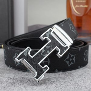 Replica Designer Hermes Men Fashion H Letters Plaid Automatic Buckle Belt