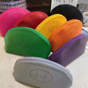 Replica Designer Hermes PVC Cosmetic Bag Purse Set