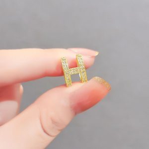 Replica Designer Hermes Simple H Letter Brooch