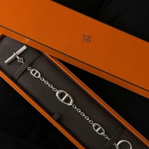 Replica Designer Hermes Simple Style Pig Nose Bracelet