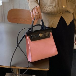 Replica Designer Hermes Women Fashion Canvas Kelly Bag