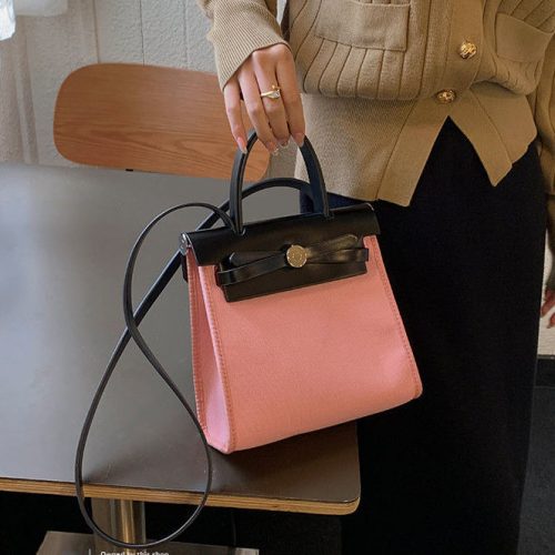 Replica Designer Hermes Women Fashion Canvas Kelly Bag