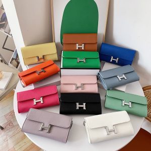 Replica Designer Hermes Women Fashion H Letters Chain Bag