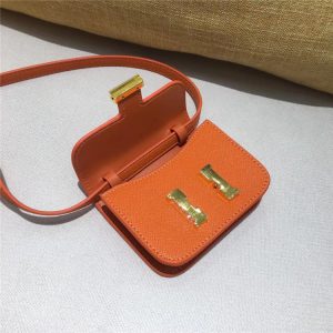 Replica Designer Hermes Women One Shoulder Mini Cowhide Bag