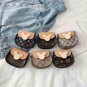 Replica Designer Kids Chain Diagonal Bag New Multicolor Old Flower Kindergarten Baby Creative Decoration Bag