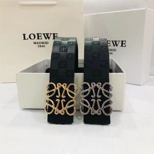 Replica Designer Loewe Slouchy Embossed Belt