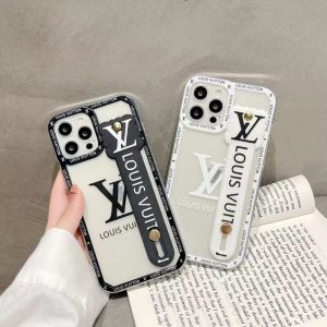Replica Designer Louis Vuitton Bracket All-Inclusive Transparent Mobile Phone Case