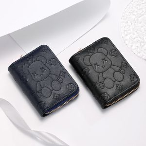 Replica Designer Louis Vuitton Brick Bear Cute Anti-Degaussing Multi-Card License Holder Bag Wallet