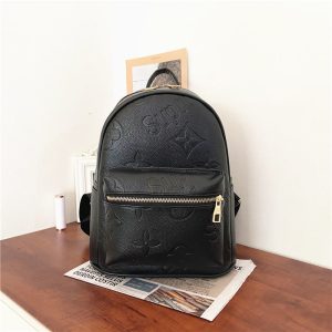 Replica Designer Louis Vuitton Casual Embossed Backpack