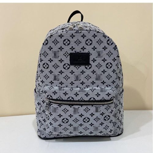 Replica Designer Louis Vuitton Casual Letter Print Large Capacity Backpack