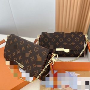 Replica Designer Louis Vuitton Classic All-Match Women Fashion Chain Evening Envelope Bag