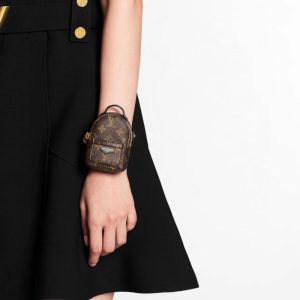 Replica Designer Louis Vuitton Creative Mini Wrist Coin Purse