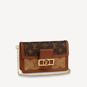 Replica Designer Louis Vuitton DAUPHINE CHAIN WALLET