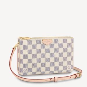 Replica Designer Louis Vuitton DOUBLE ZIP POCHETTE