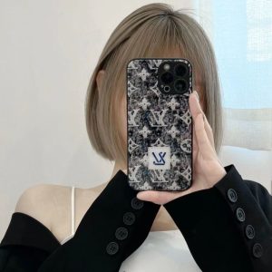 Replica Designer Louis Vuitton Fashion Glass Phone Case