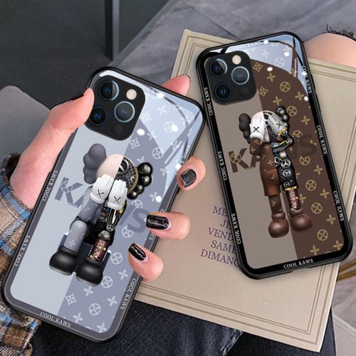 Replica Designer Louis Vuitton Fashion Glass Phone Case