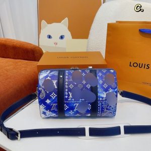 Replica Designer Louis Vuitton Fashion Gradient Print Large Capacity Shoulder Bag