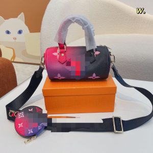 Replica Designer Louis Vuitton Fashion Gradient Printing Series Boston Pillow Bag