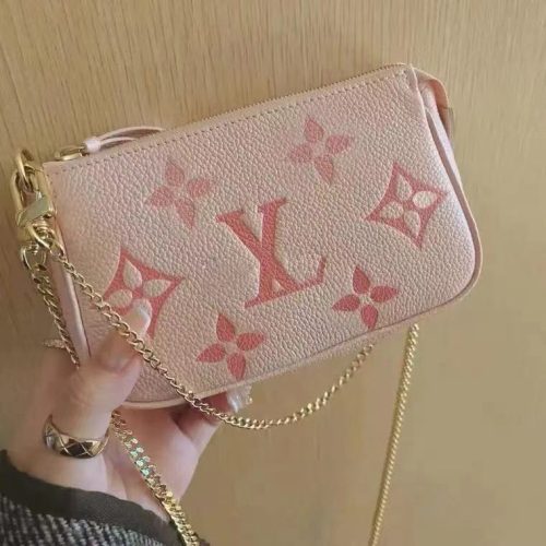 Replica Designer Louis Vuitton Fashion Letter Gradient Print Chain Shoulder Bag
