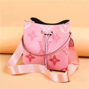 Replica Designer Louis Vuitton Fashion Letter Print Large Capacity Bucket Bag