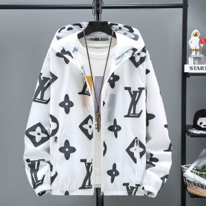 Replica Designer Louis Vuitton Fashion Letter Print Transparent Sun Protection Top