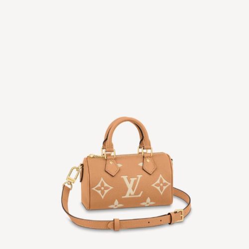 Replica Designer Louis Vuitton Fashion Monogram Print NANO SPEEDY Bag