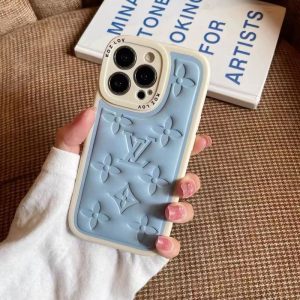 Replica Designer Louis Vuitton Fashion Old Flower All Inclusive Anti Fall Mobile Phone Case